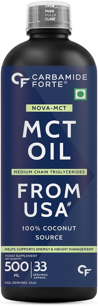 Pure MCT Oil C8 & C10 from Coconut Source – Keto & Daily Energy Support