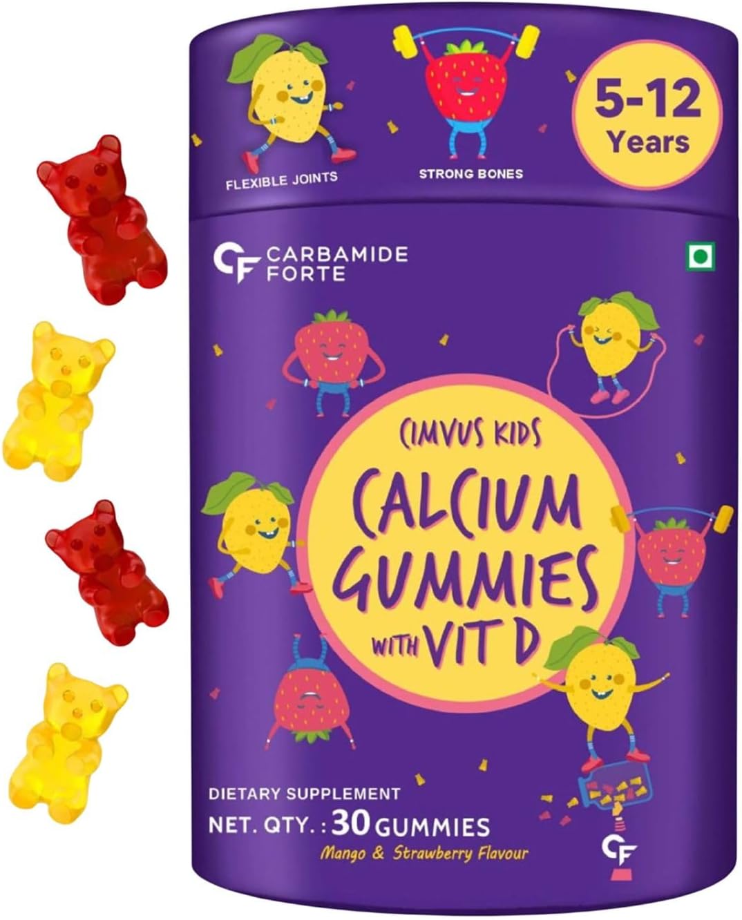 Calcium Gummies for Kids – Strong Bones, Teeth & Growth Support