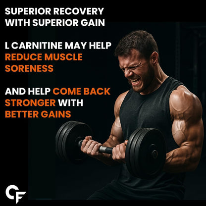 L-Carnitine L-Tartrate 1000mg Capsules – Fat Burn, Energy & Performance Support