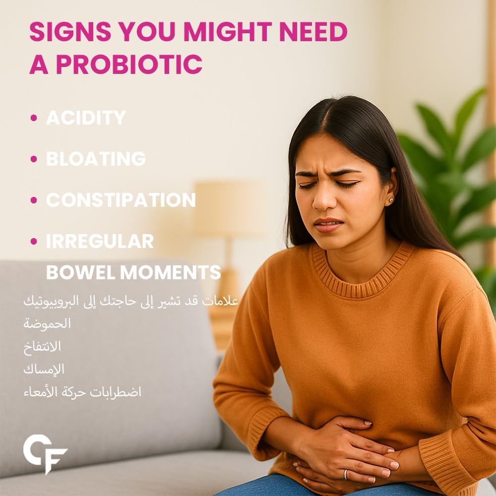 Probiotics 30 Billion CFU with Prebiotics – Gut & Digestive Support