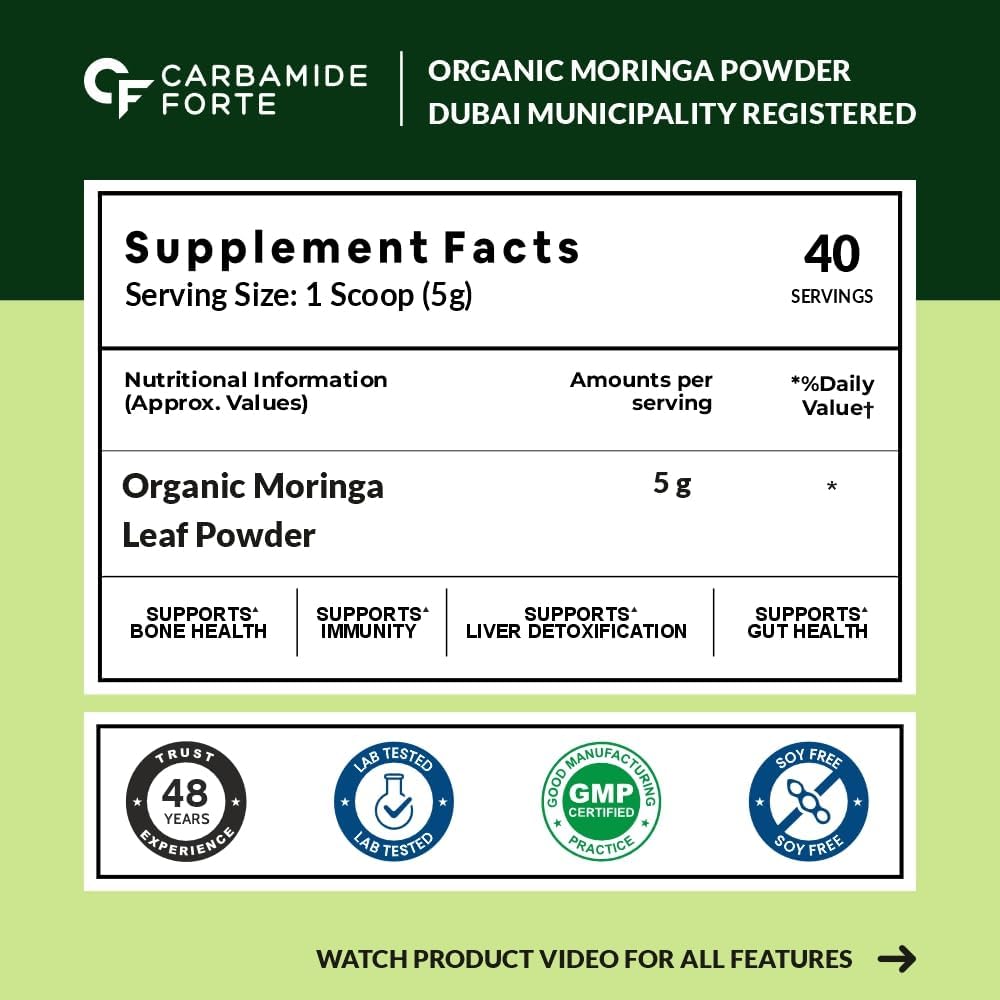 Organic Moringa Leaves Powder – Plant-Based Nutrition & Daily Wellness Support