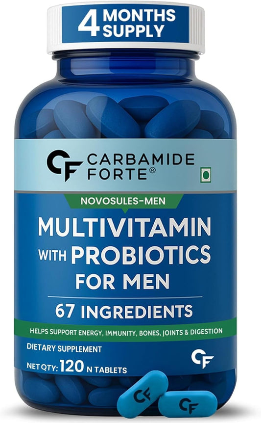 Multivitamin for Men with Probiotics & Ginseng – Complete Daily Nutrition Support