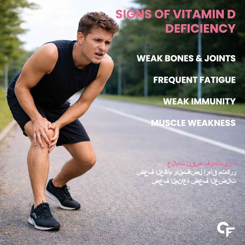 Vitamin D3 4000 IU + K2 MK7 100 mcg – High Strength Bone & Calcium Support
