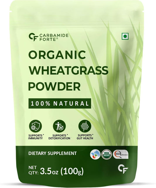 Organic Wheatgrass Powder – Daily Greens & Plant-Based Nutrition Support