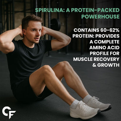 Organic Spirulina Powder – Plant-Based Protein & Superfood Support