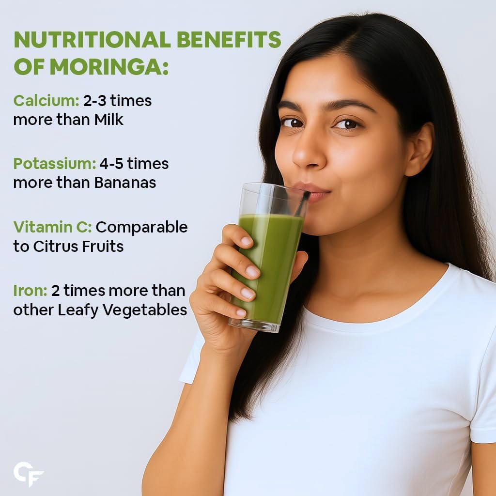 Organic Moringa Leaves Powder – Plant-Based Nutrition & Daily Wellness Support