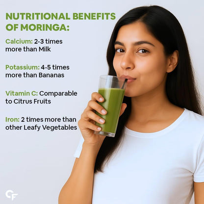 Organic Moringa Leaves Powder – Plant-Based Nutrition & Daily Wellness Support