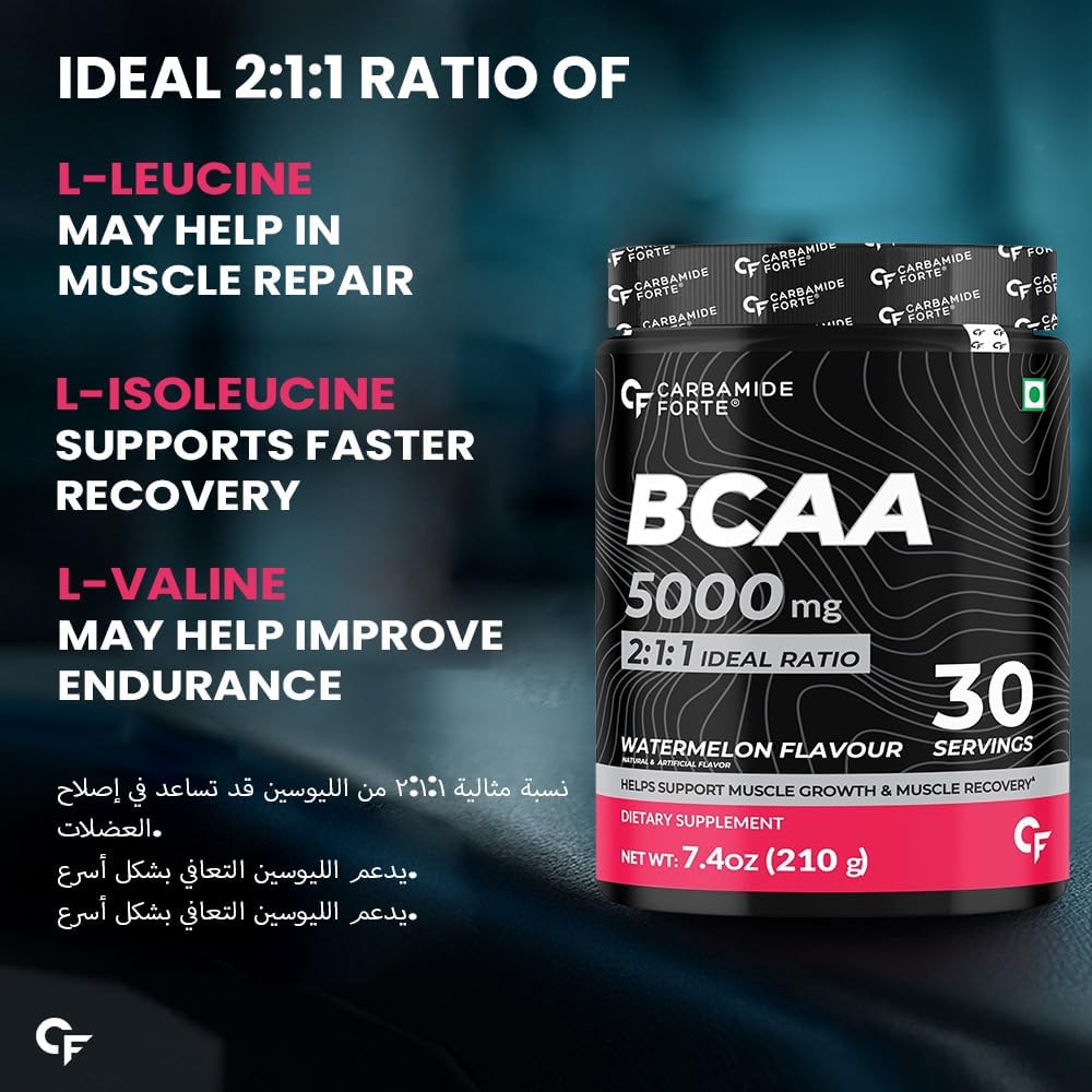 BCAA 5000 mg Powder – Muscle Recovery, Endurance & Lean Muscle Support
