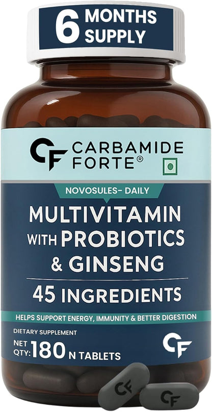 Multivitamin with Probiotics & Ginseng – Complete Daily Nutrition Support