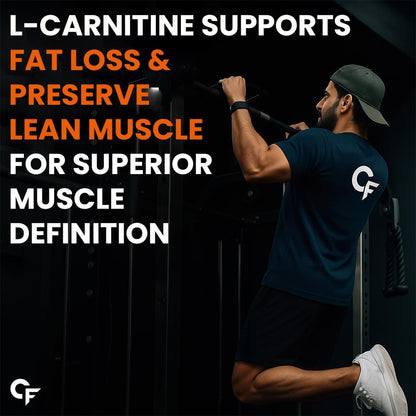 L-Carnitine L-Tartrate 1000mg Capsules – Fat Burn, Energy & Performance Support