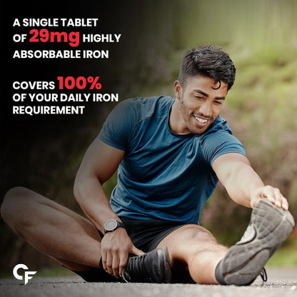 Chelated Iron Tablets – Energy, Hemoglobin & Immunity Support