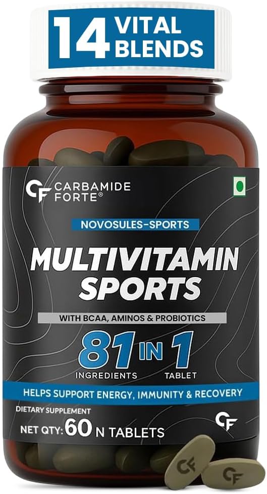 Multivitamin with 81 Ingredients – Daily Energy, Fitness & Nutritional Support