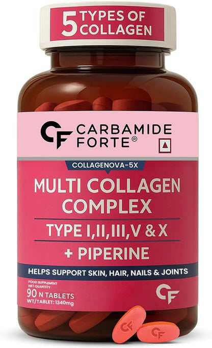 Multi Collagen Peptides Tablets – Complete Beauty & Joint Support