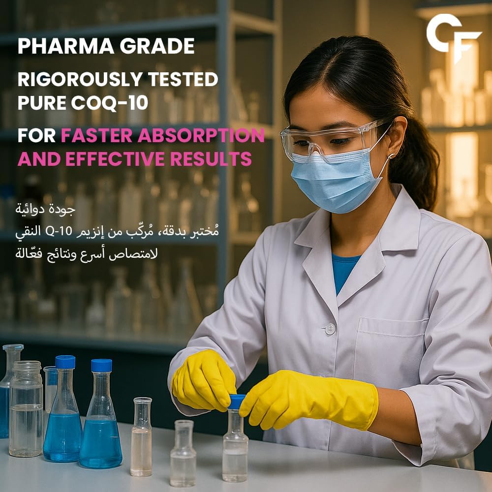 Coenzyme Q10 200mg Capsules – Heart Health, Energy & Antioxidant Support