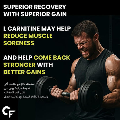 L-Carnitine 1000mg Capsules – Fat Metabolism, Energy & Performance Support