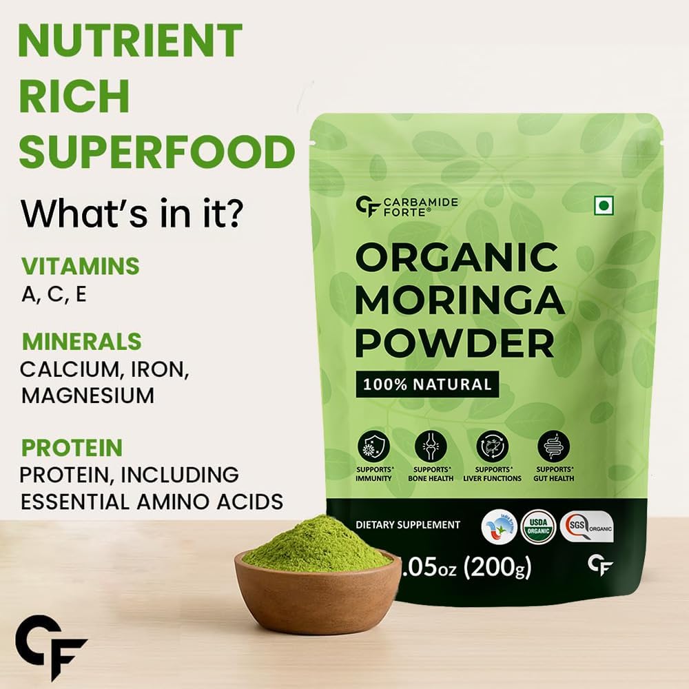 Organic Moringa Leaves Powder – Plant-Based Nutrition & Daily Wellness Support