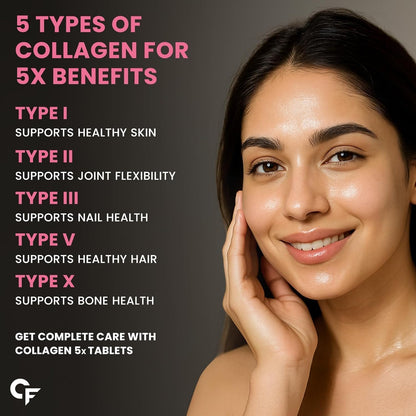 Multi Collagen Peptides Tablets – Complete Beauty & Joint Support