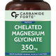Chelated Magnesium Glycinate 1600 mg (350 mg Elemental) – Muscle & Sleep Support