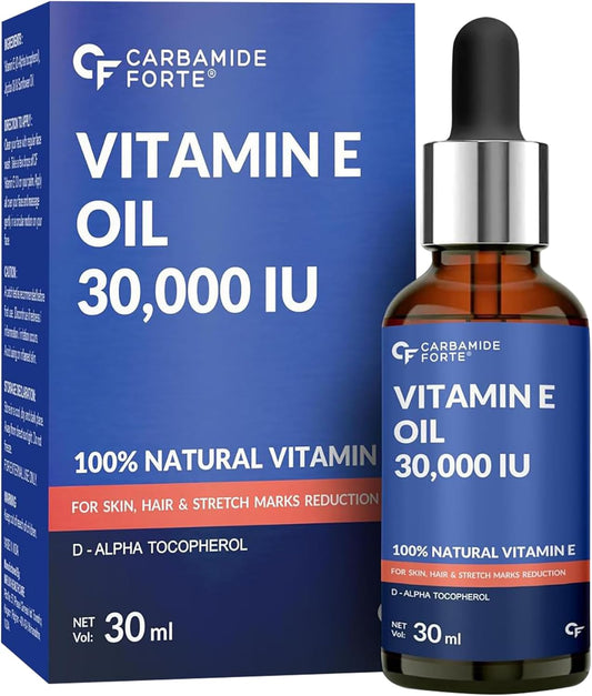 Vitamin E Oil 30000 IU – Skin, Hair & Moisture Care