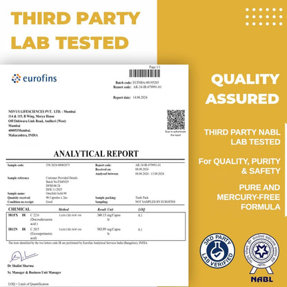 Omega 3 Fish Oil Capsules – Triple Strength EPA & DHA Support