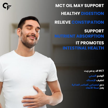 Pure MCT Oil C8 & C10 from Coconut Source – Keto & Daily Energy Support