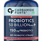 Pre & Probiotics 50 Billion CFU with Digestive Enzymes – Advanced Gut Support