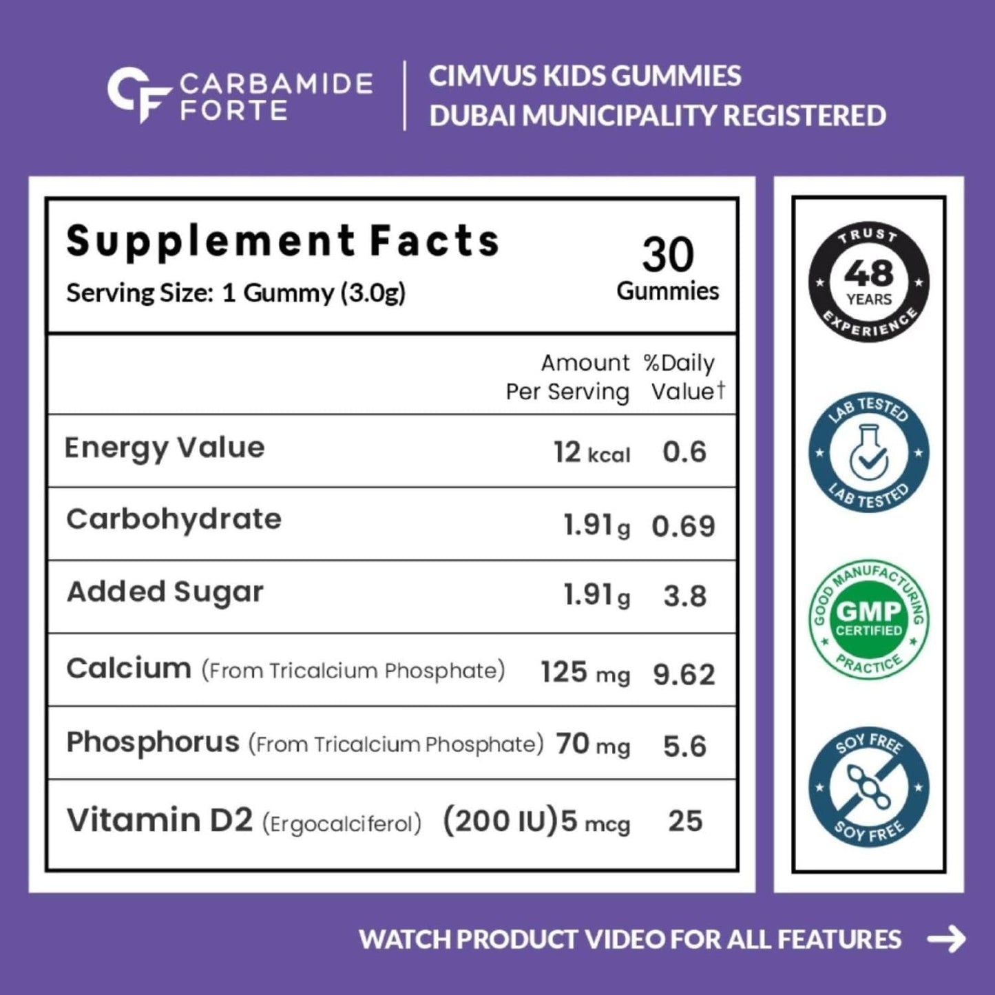 Calcium Gummies for Kids – Strong Bones, Teeth & Growth Support