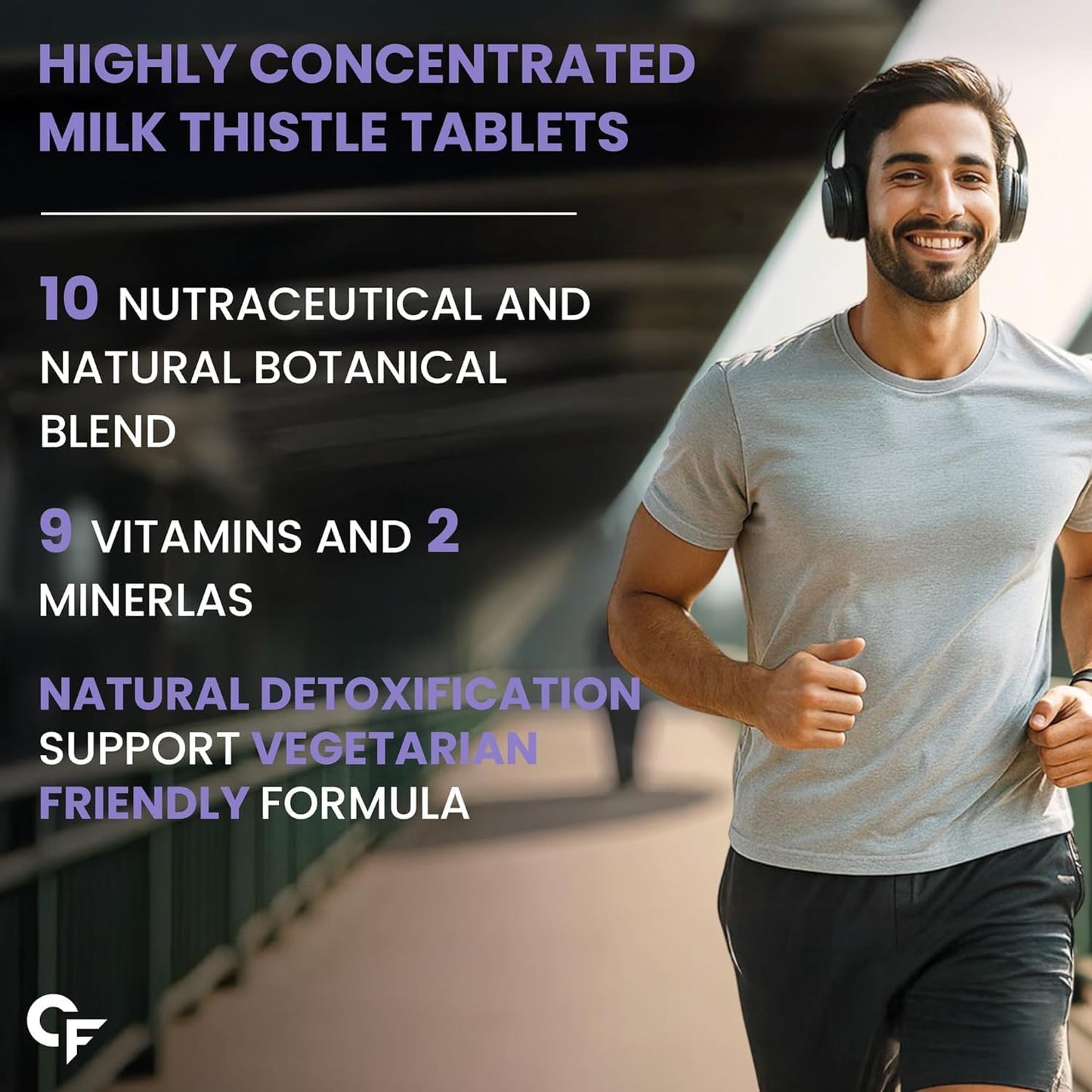 Liver Support Supplement with Milk Thistle 800 mg – Detox & Daily Liver Care