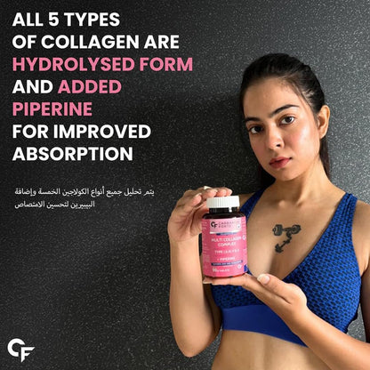Multi Collagen Peptides Tablets – Complete Beauty & Joint Support