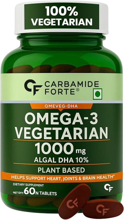 Vegan Omega 3 DHA 1000 mg from Algae – Plant-Based Omega Support