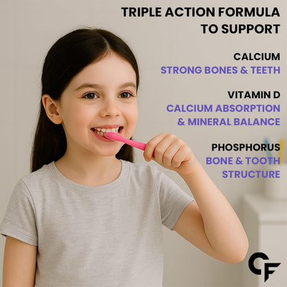 Calcium Gummies for Kids – Strong Bones, Teeth & Growth Support