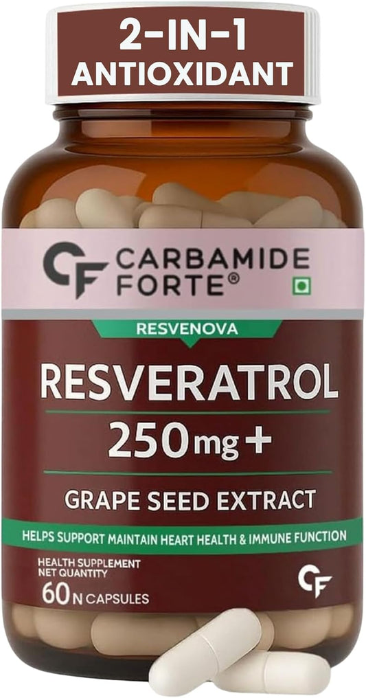 Resveratrol 250 mg with Grape Seed Extract – Antioxidant Support