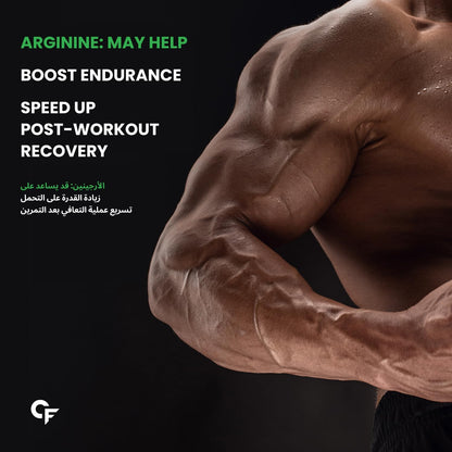 L-Arginine 1000 mg Capsules – Nitric Oxide & Workout Support