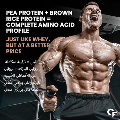 Plant Protein Powder with Multivitamins, Superfoods & Enzymes – 25g Protein Support