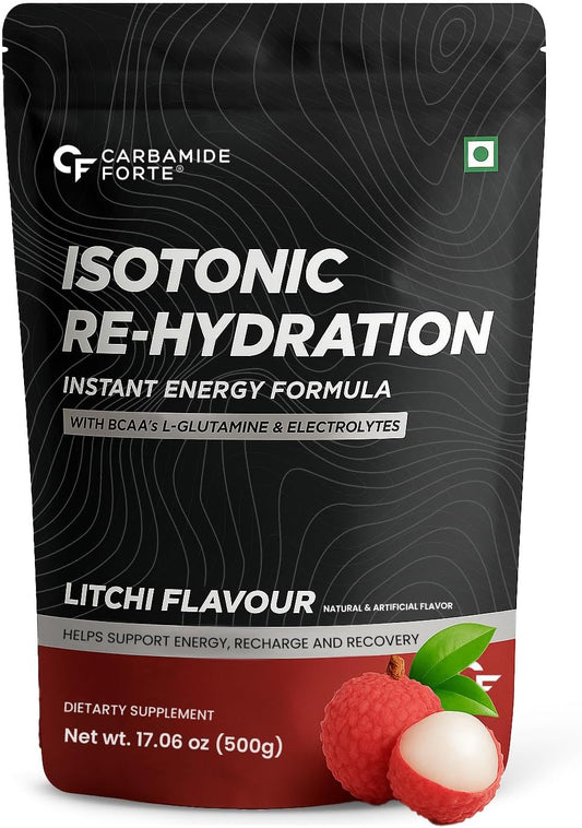 Isotonic Electrolyte Powder with BCAA & L-Glutamine – Pre Workout Hydration Support