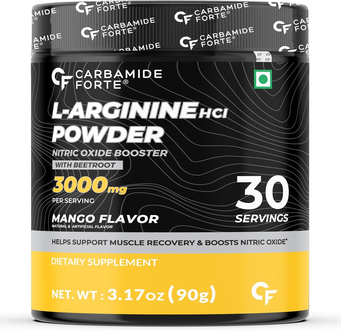 L-Arginine Powder 3000 mg – Pre-Workout for Energy, Pump & Performance
