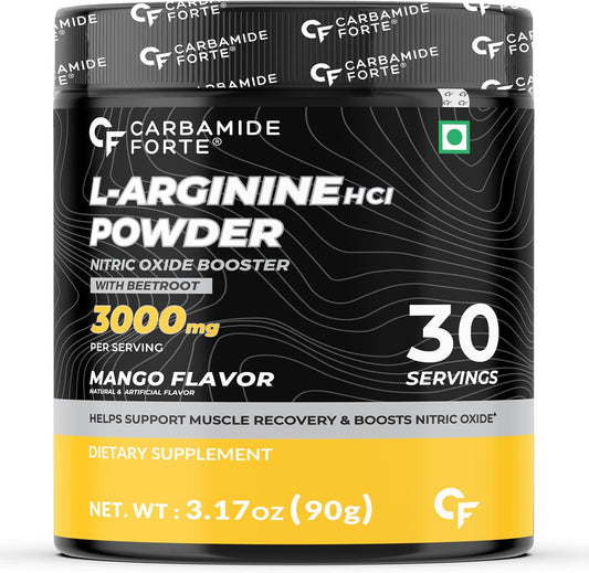 L-Arginine Powder 3000 mg – Pre-Workout for Energy, Pump & Performance