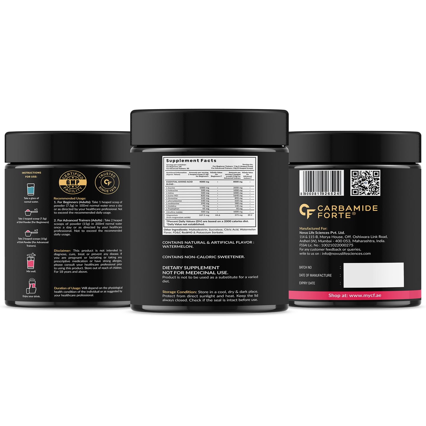 EAA AMINO POWDER WATERMELON 450g