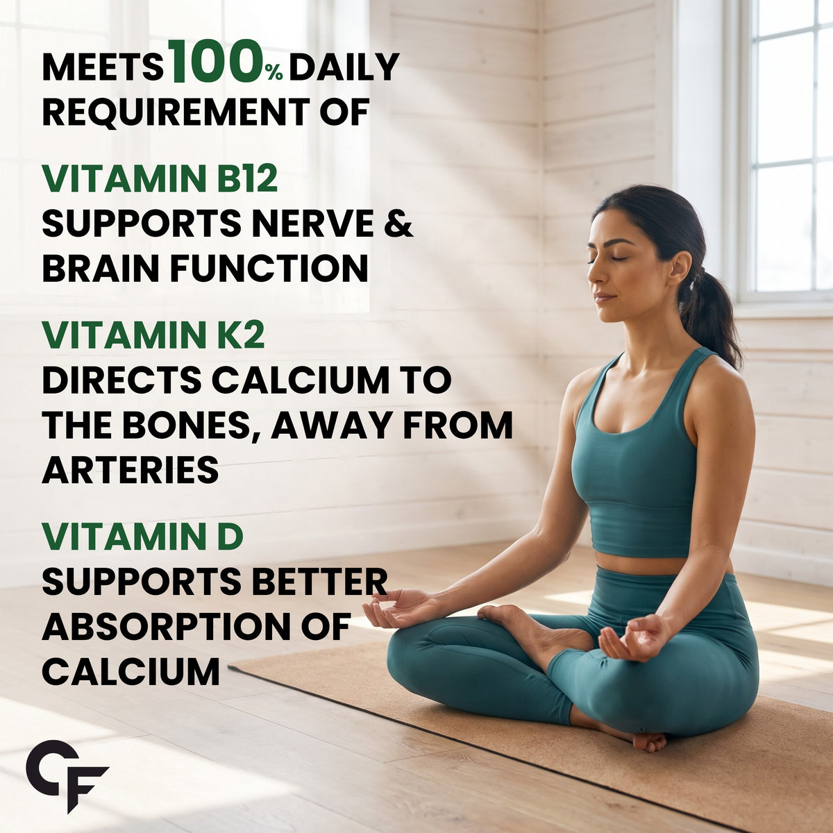 Carbamide Forte Calcium Citrate & Vitamin D3 Tablets | Calcium Magnesium Zinc - Bone Health & Joint Support - 120 Tablets