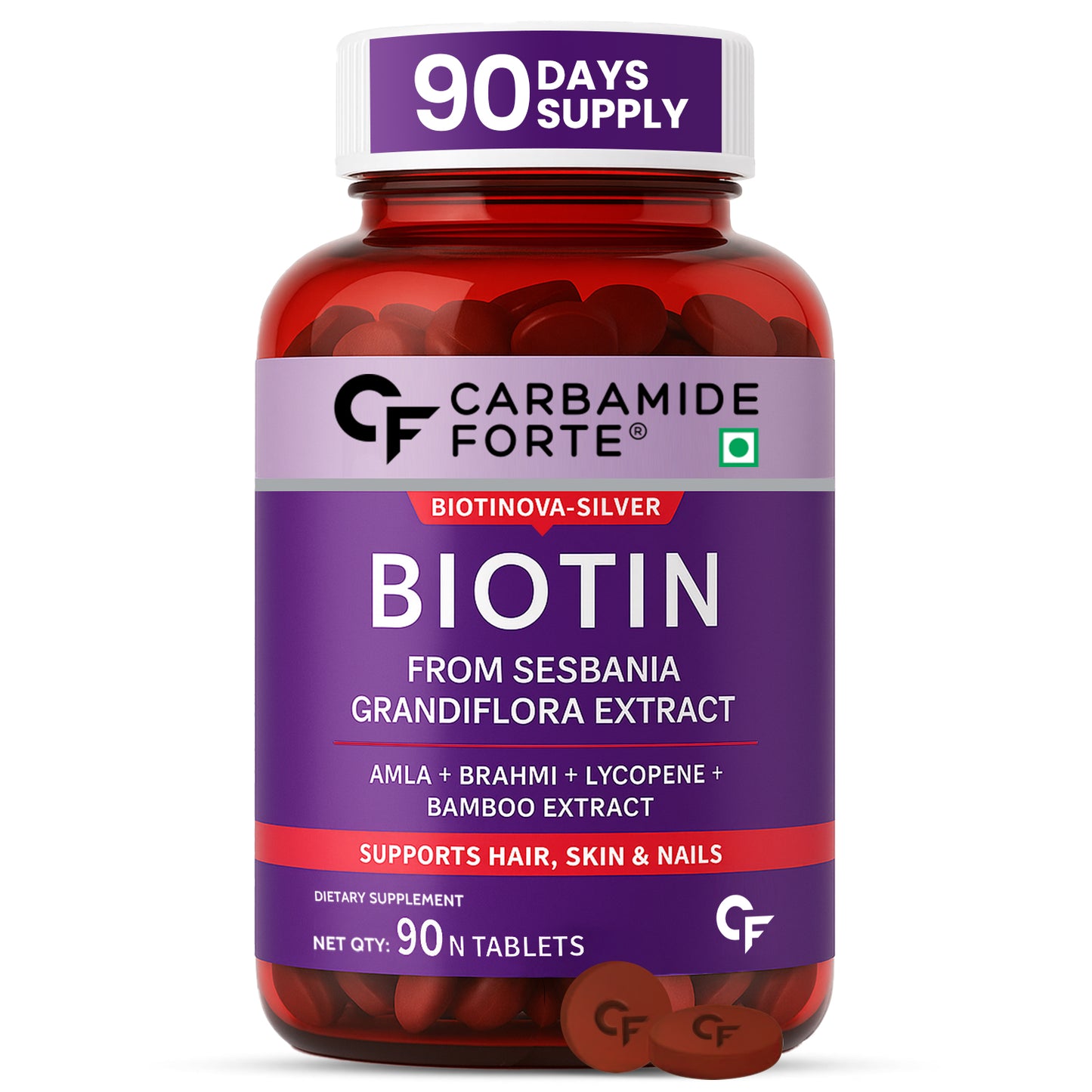 Biotin Tablets for Hair Growth – Hair, Skin & Nail Support