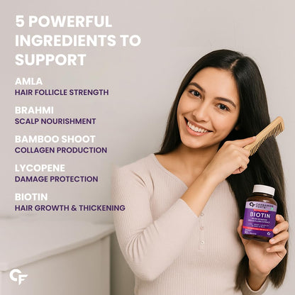 Biotin Tablets for Hair Growth – Hair, Skin & Nail Support