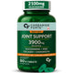 Carbamide Forte Glucosamine Chondroitin MSM - Joint Support Supplements | Joint Support, with Glucosamine Chondroitin, 3900mg Per Serving | MSM supplement for men & women – 90 Tablets