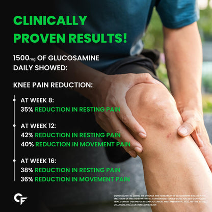 Glucosamine Chondroitin MSM 3900 mg with Boswellia – Joint Support Formula