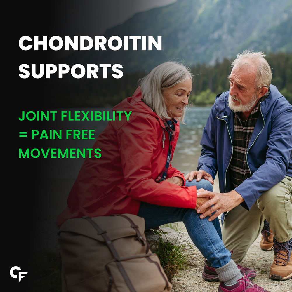 Carbamide Forte Glucosamine & Chondroitin MSM - Joint Support Supplements | Supports Joint, Cartilage & Muscle Health, 3900mg Per Serving | Joint support supplement for men & women – 90 Tablets
