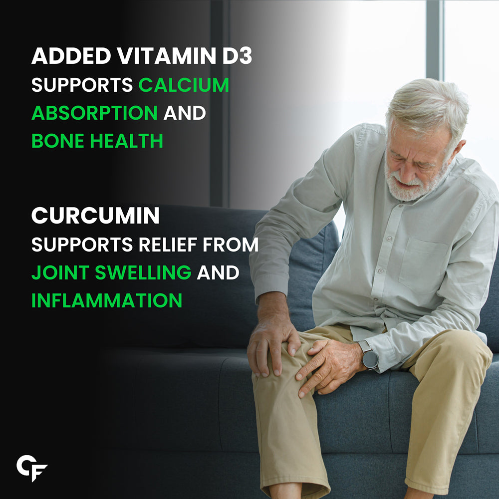 Carbamide Forte Glucosamine & Chondroitin MSM - Joint Support Supplements | Supports Joint, Cartilage & Muscle Health, 3900mg Per Serving | Joint support supplement for men & women – 90 Tablets