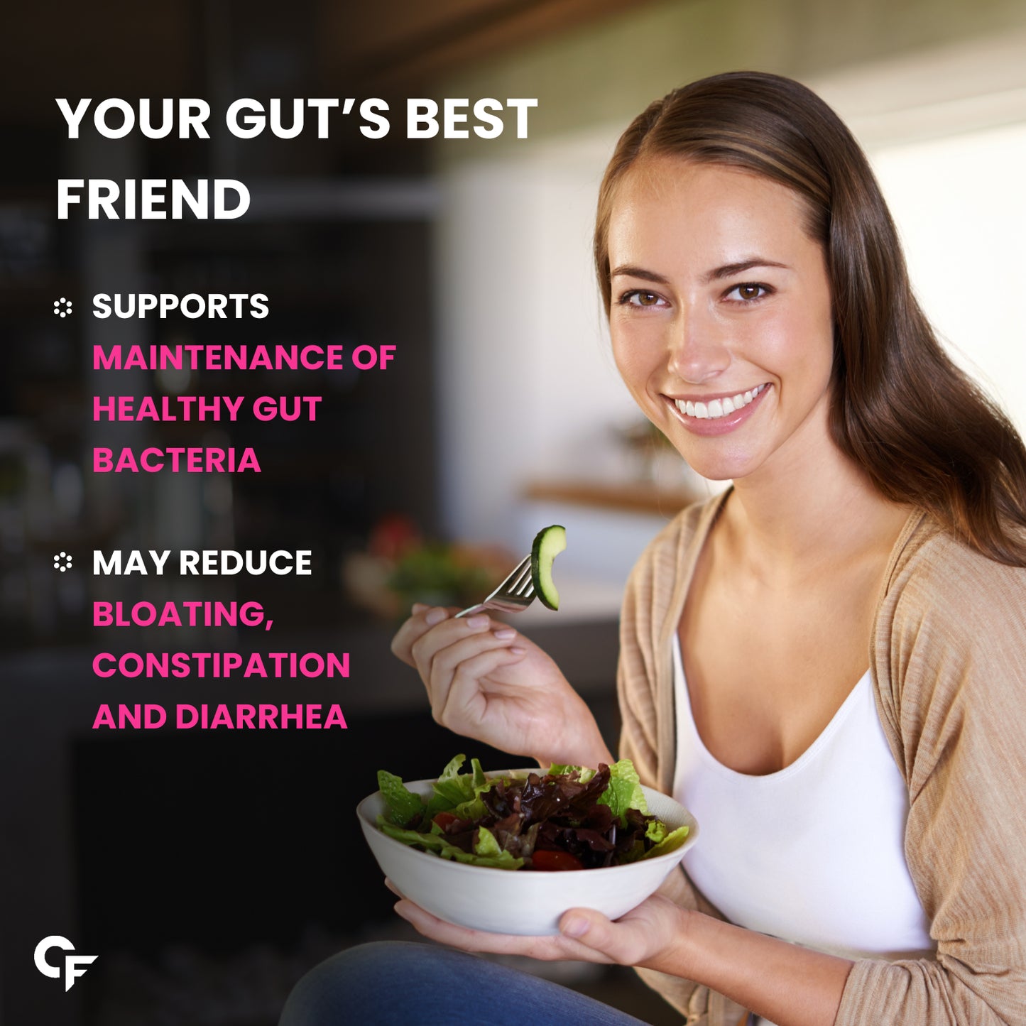 Carbamide Forte Probiotics Supplement 30 Billion CFU for Women & Men | Probiotics for Gut Health Supplements | Support Digestion & Immunity | Gut Health Probiotics – 60 Veg Capsules