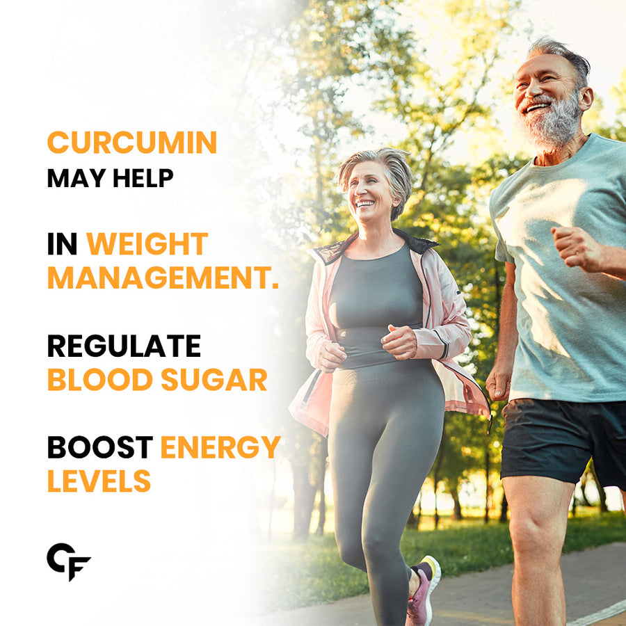 Carbamide Forte Curcumin Turmeric Tablets with Piperine and 95% Curcuminoids | Anti Inflammatory Supplement |Turmeric Supplement for Adults with Curcumin turmeric Extract | 60 Veg Tablets