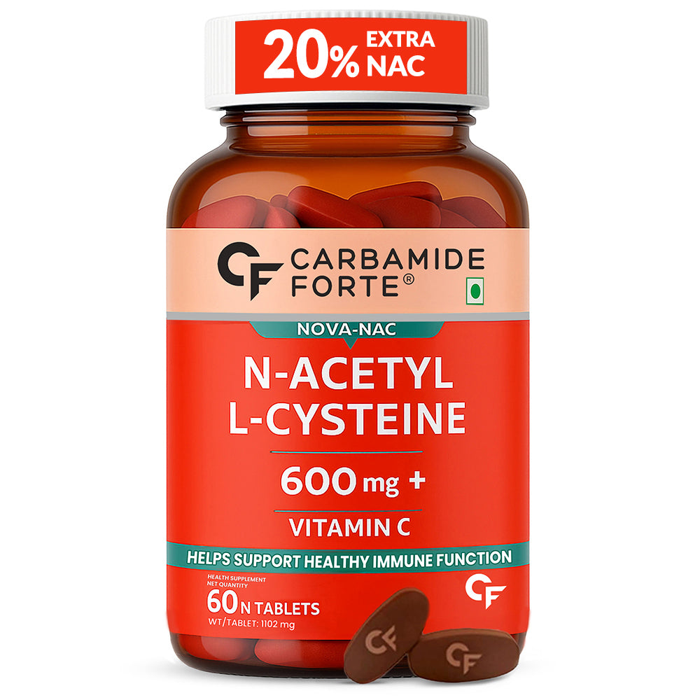 N-Acetyl L-Cysteine (NAC) 600 mg with Vitamin C – Antioxidant Support