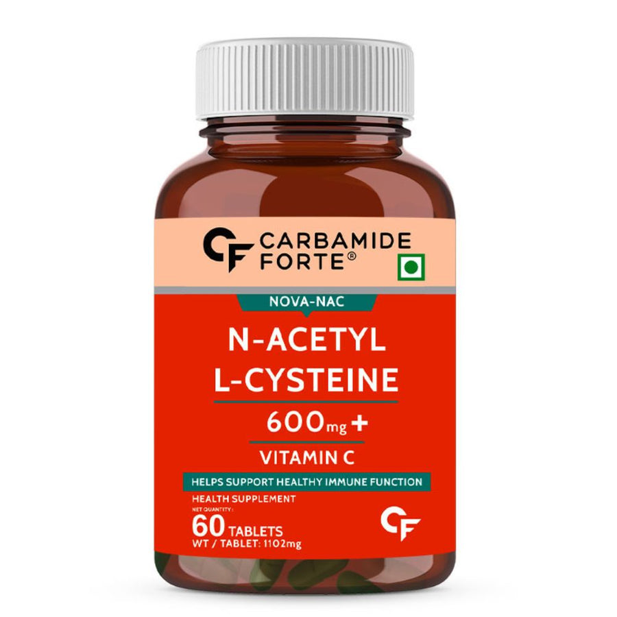 Carbamide Forte N-Acetyl, L-Cysteine 600mg (NAC) - 60 Veg Tablets