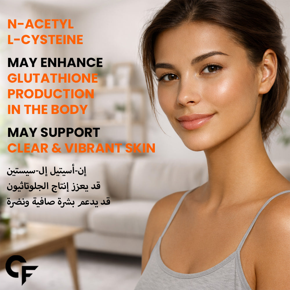 N-Acetyl L-Cysteine (NAC) 600 mg with Vitamin C – Antioxidant Support